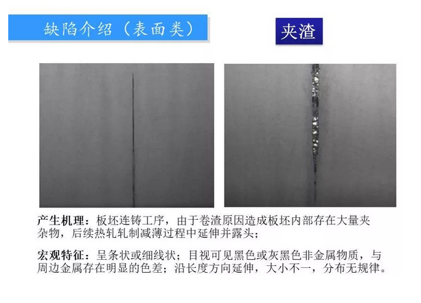 鋼廠質(zhì)量異議板帶鋼常見(jiàn)缺陷圖譜